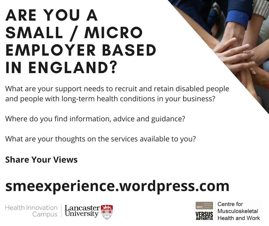 Contribute to Ground Breaking Research into Workplace Inclusion for Disabled People