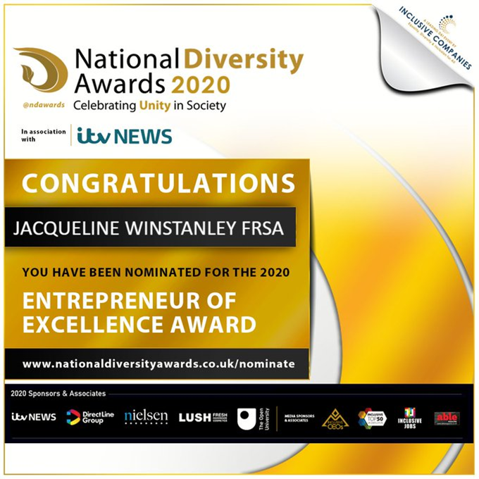 NDA Nomination Jacqueline Winstanley FRSA 2020