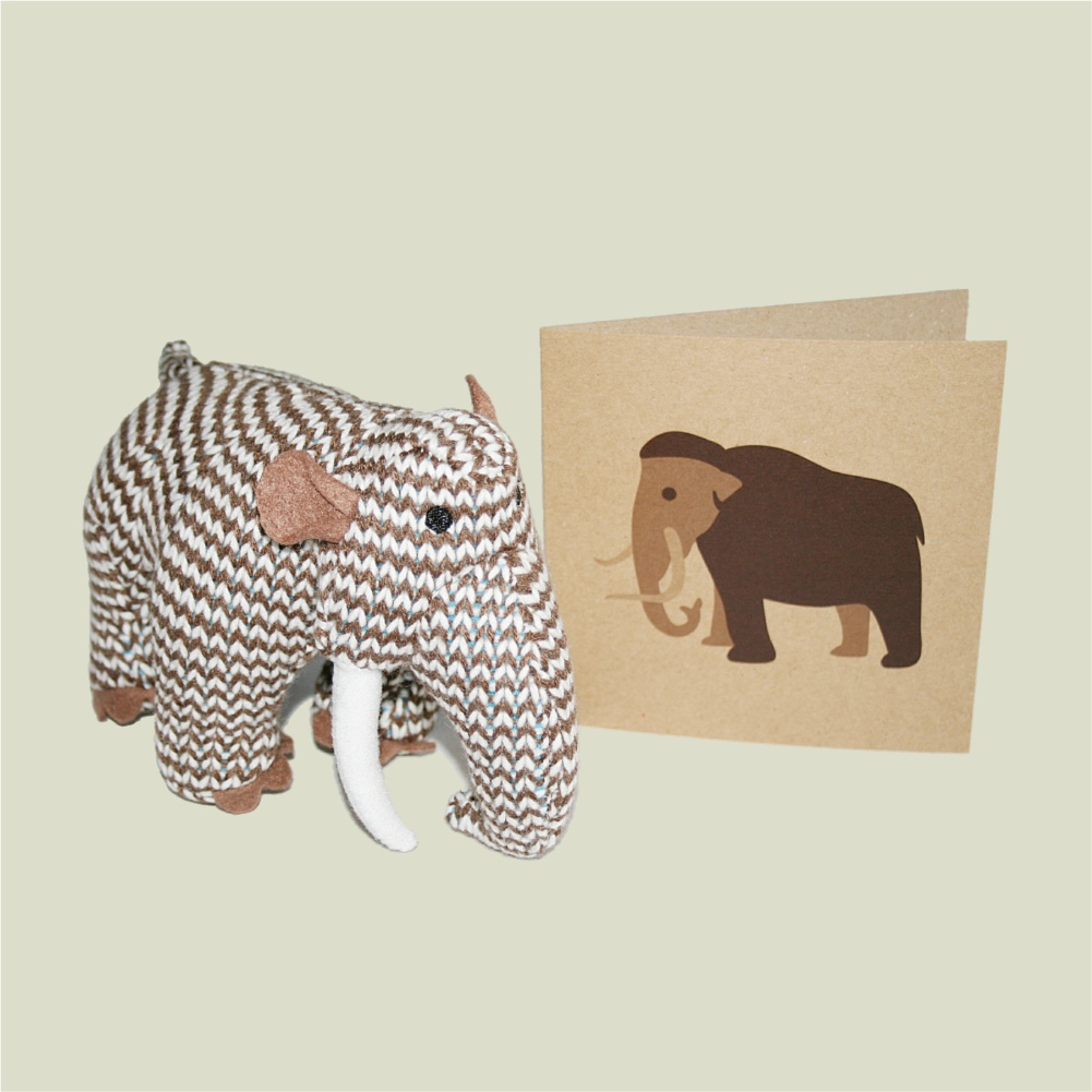 mammoth toy card